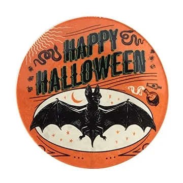 Cute Certified International Scaredy Cat 6" Plates Set of 4