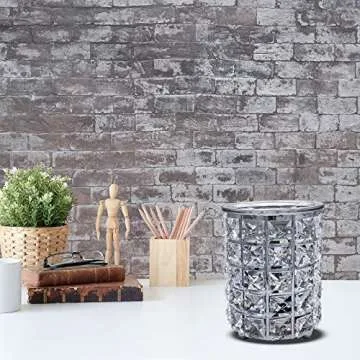 Kakapo Crystal Cylinder Wax Warmer for Home Ambiance