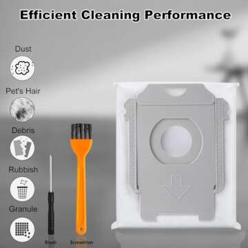 VBN 18 Pack Replacement Vacuum Bags for iRobot Roomba