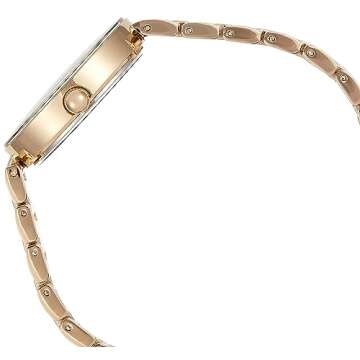 Anne Klein Women's Diamond Dial Bracelet Watch for Elegance