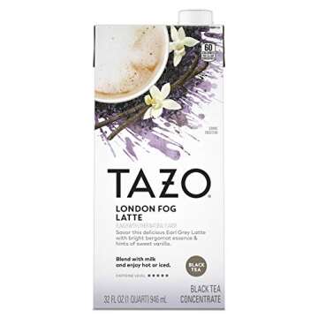 Tazo Tea Concentrate London Fog Latte