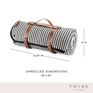 Twine Waterproof Outdoor Blanket - Stylish & Functional