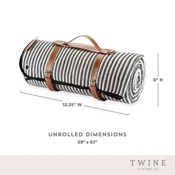 Twine Waterproof Outdoor Blanket - Stylish & Functional