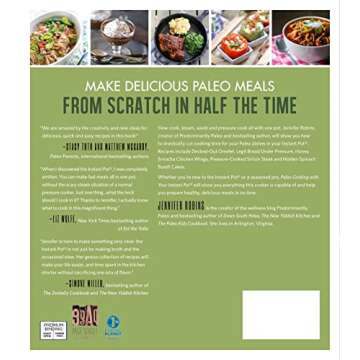 Paleo Cooking With Your Instant Pot: 80 Incredible Gluten- and Grain-Free Recipes Made Twice as Deli...