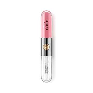 Kiko Milano - Unlimited Double Touch 111 Liquid Lipstick With A Bright Finish In A Two-step Application. lasts Up To 16 hours. No-transfer base Colour.