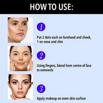 Blue Heaven Flawless Make-up Base Primer for Perfect Skin
