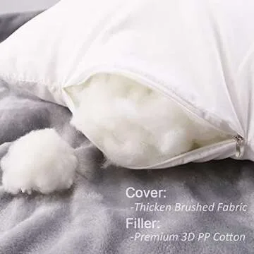 HIPPIH 18x18 Pillow Inserts - Set of 4 for Decor