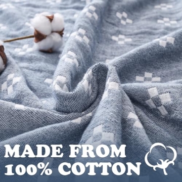 Soft Boho Cotton Blanket for All Seasons