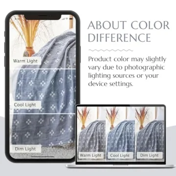 Soft Boho Cotton Blanket for All Seasons