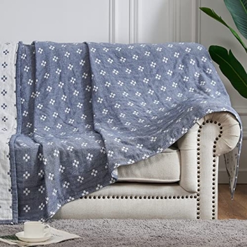 Soft Boho Cotton Blanket for All Seasons