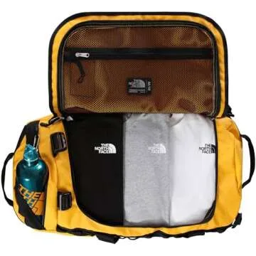 THE NORTH FACE Base Camp Duffel—M, Summit Gold/TNF Black, One Size