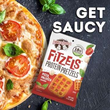 Lenny Larry variety Everything Bagel Boujie Mustard Pizza Palooza Savory Pretzel Snacks 3 variety ba...