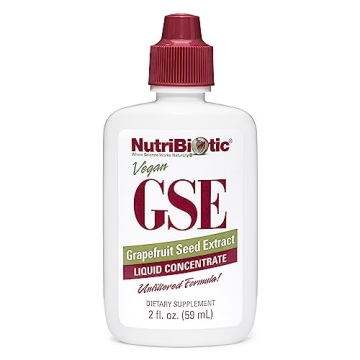 NutriBiotic GSE, 2 Oz Liquid | The Original Grapefruit Seed Extract Premium Concentrate with Bioflav...