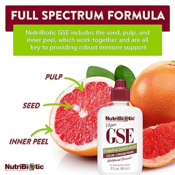 NutriBiotic GSE 2 Oz | Premium Grapefruit Seed Extract