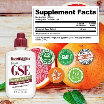 NutriBiotic GSE 2 Oz | Premium Grapefruit Seed Extract