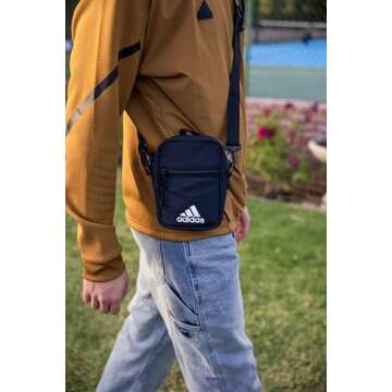 adidas Must Have Festival Crossbody Small Bag, Black, One Size