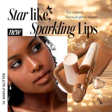 Nature Republic HONEY MELTING LIP GLITTER - Hydrating Jelly Gloss, Moisturizing Balm, Shine Finish, ...