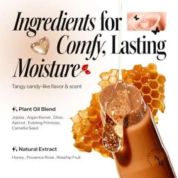 Nature Republic Honey Melting Lip Glitter - Hydrating Lip Balm