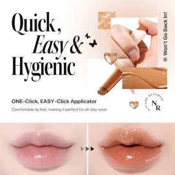 Nature Republic Honey Melting Lip Glitter - Hydrating Lip Balm
