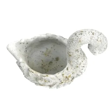 Stylish Casagiardino Swan Planter for Indoor and Outdoor
