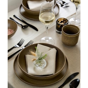 Elegant Pure Linen Napkins Set - Perfect for Any Occasion