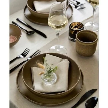 Elegant Pure Linen Napkins Set - Perfect for Any Occasion