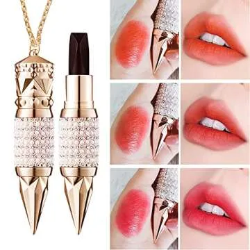 KAIQIKAIXI Waterproof Makeup Lipstick Moisturizer Smooth Lip Stick One Lipstick Three Colors 3 Color...