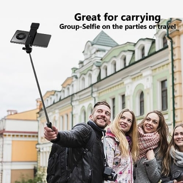 Selfie Stick Tripod 40" Wireless Remote Portable Light