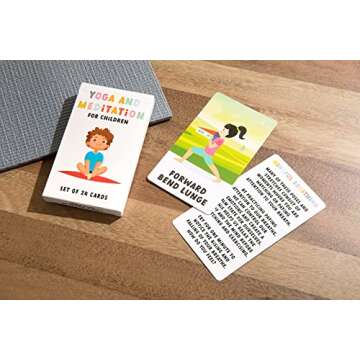 Kids Yoga & Meditation Deck - Fun Mindfulness Activities