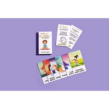 Kids Yoga & Meditation Deck - Fun Mindfulness Activities