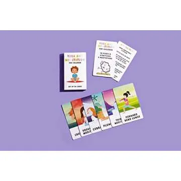 Kids Yoga & Meditation Deck - Fun Mindfulness Activities