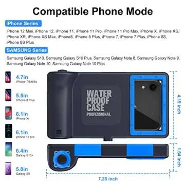 50ft Waterproof Diving Phone Case for iPhone Samsung