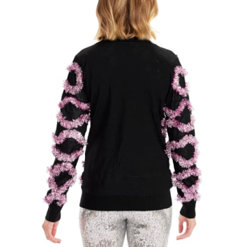 Tipsy Elves Christmas Disco Balls Sweater XS