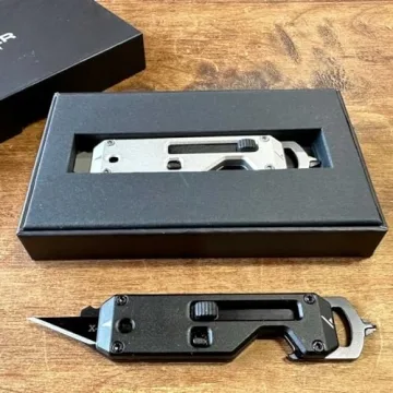 Lever Gear Edge XT Utility Knife Compact Multitool Gift