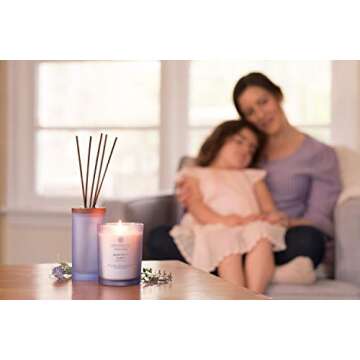 Chesapeake Bay Candle Scented Candle Peace + Tranquility (cashmere jasmine) 3-Wick Coffee Table Jar