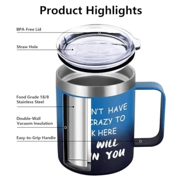 Gtmileo Insulated Coffee Mug Gift for Boss & Team
