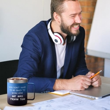 Gtmileo Insulated Coffee Mug Gift for Boss & Team