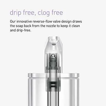 simplehuman Pulse Pump: Drip-Free Stainless Steel Soap Dispenser