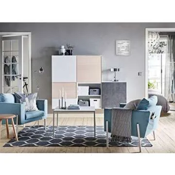 Light Up Aluminum Word Clock - Large 12" x 12" - Displays Time as Text - Powered by AC Adapter - Brightness Adjustable