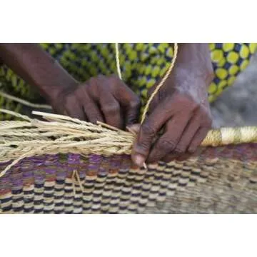 Fair Trade Ghana Bolga Basket - Eco-friendly Storage Solution