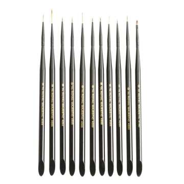 Royal & Langnickel Majestic Detail Artist Brush Set, 11-Piece