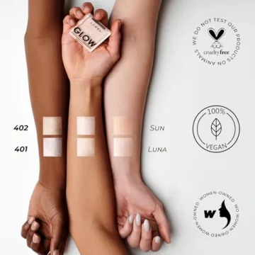 LAMEL Glow Highlighter - Vibrant Colors & Travel-Friendly