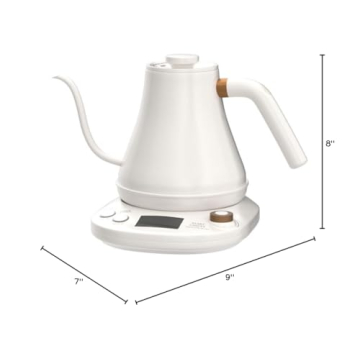 Stylish Gooseneck Kettle with Temperature Control