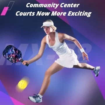 niupipo 2024 Lightweight Pickleball Paddles Set with Balls