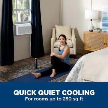 GE Ultra Quiet 6,200 BTU AC Unit for Small Rooms