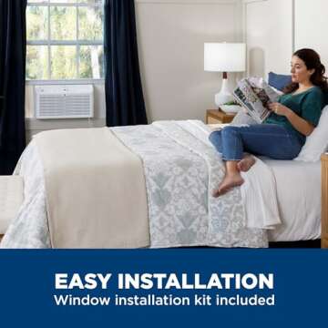 GE Ultra Quiet 6,200 BTU AC Unit for Small Rooms