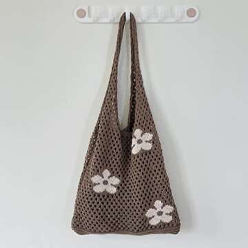 Stylish Crochet Tote Bag for Beach and Everyday Use