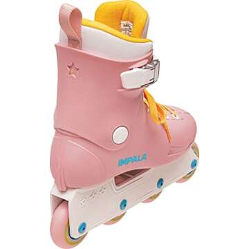 Impala Lightspeed Inline Skate - Pink/Yellow