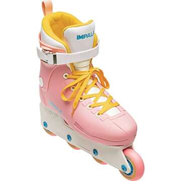 Impala Lightspeed Inline Skate - Pink/Yellow
