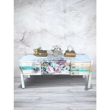 Redesign DÉCOR TRANSFERS® – Imperial Garden Size 44"x30", Cut INTO 6 Sheets 655350635534 Rub on Transfer for Wall or Furniture Decoration